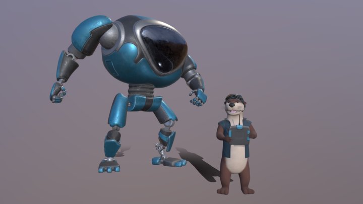 Warbot OTR-05 3D Model