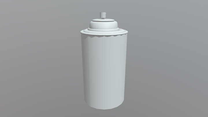 Spray Can 3D Model