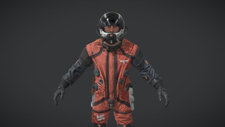 ⭐BJ Blazkowicz (Venus Suit) - Wolf. New Colossus 3D Model