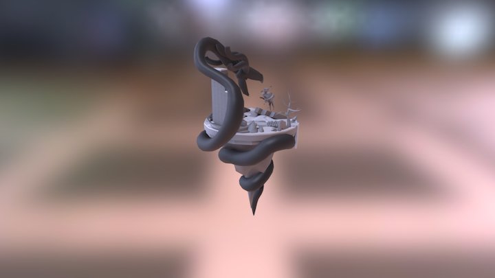 DragonScene blocking 3D Model