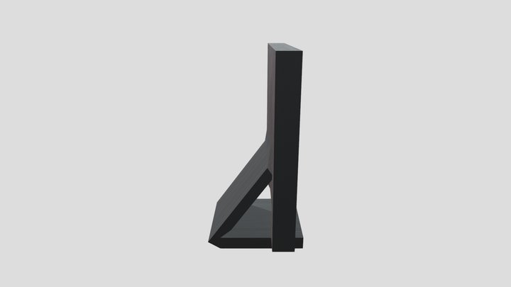 Computer Monitor 3D Model
