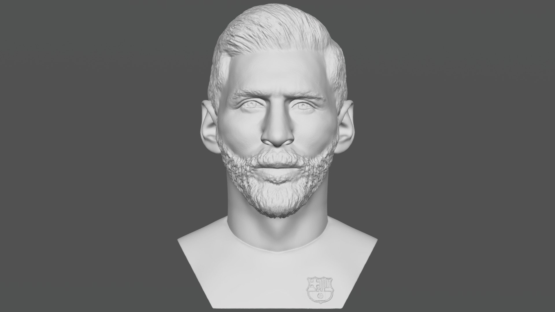 Busto Messi by Aritz, Download free STL model