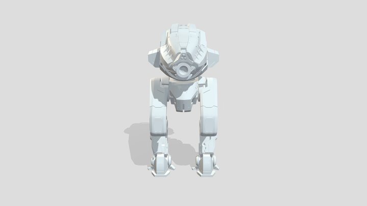 Destrier - WarRobots 3D Model