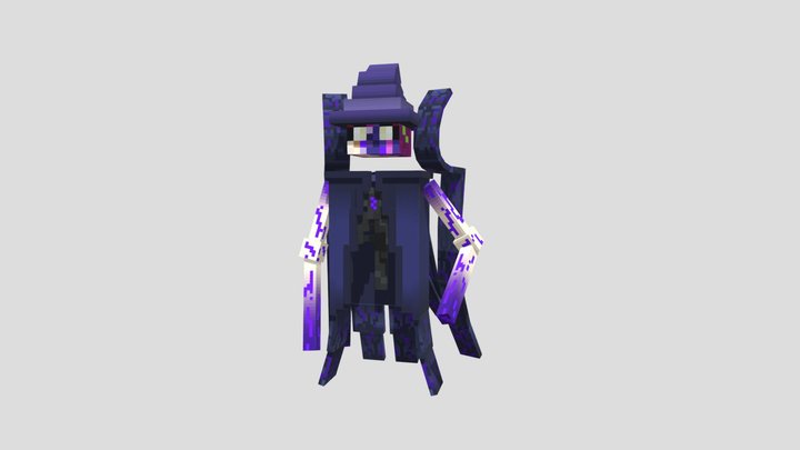 Evil Witch 3D Model