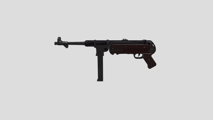 MP40 5k Tri Model 3D Model