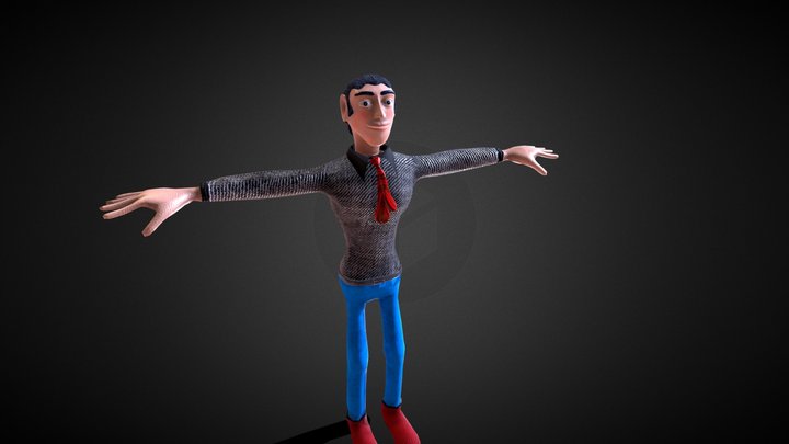Cartoon 3D Model