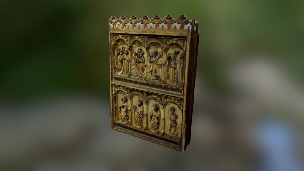 The Boeslunde Altarpiece, right panel