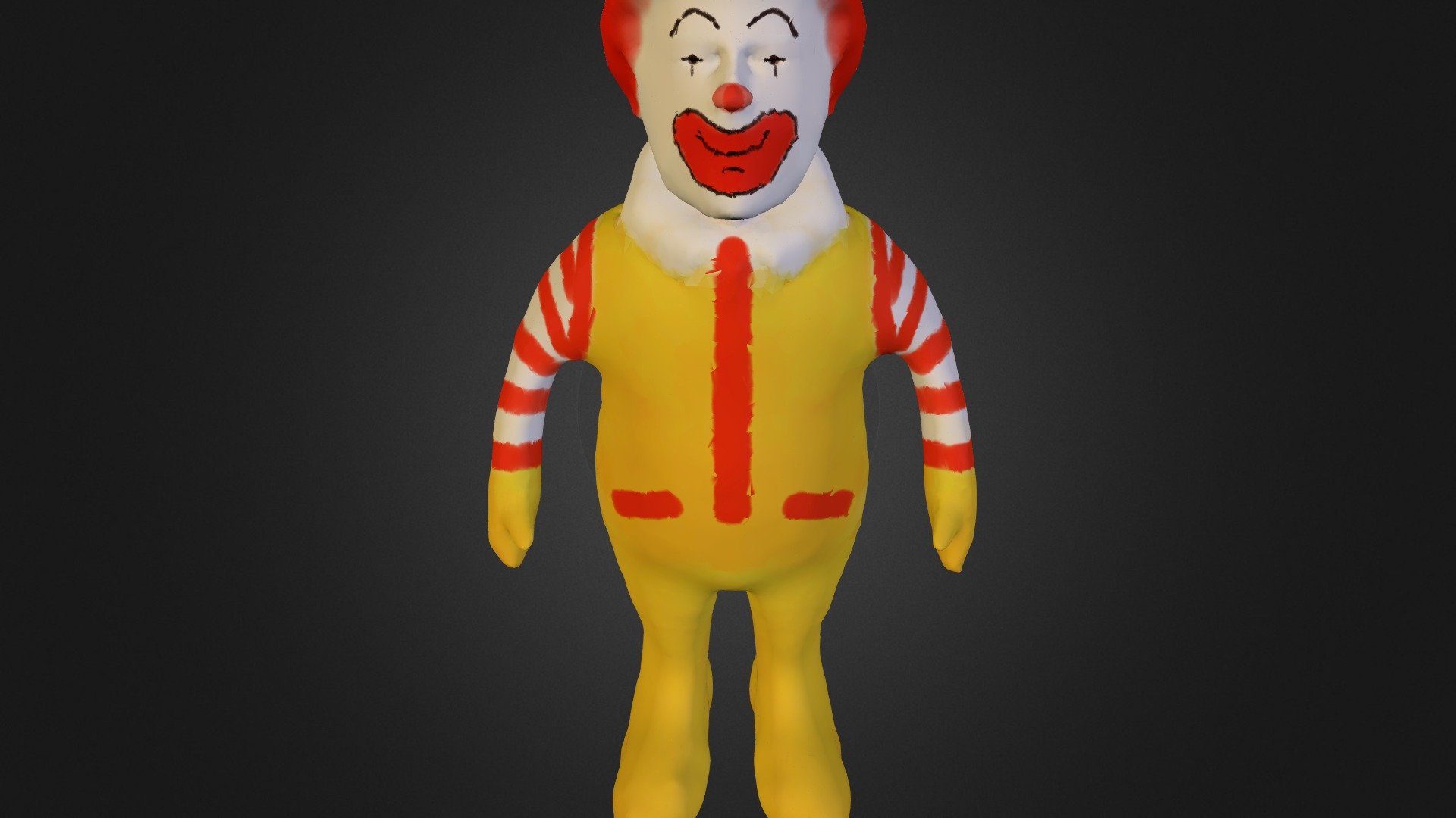 Ronald MC - 3D model by leopoly [35892dc] - Sketchfab