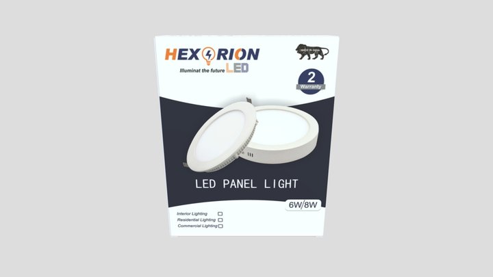 Hexorion led 3D Model