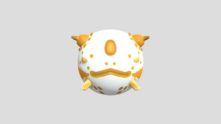 Alien Froggo 3D Model