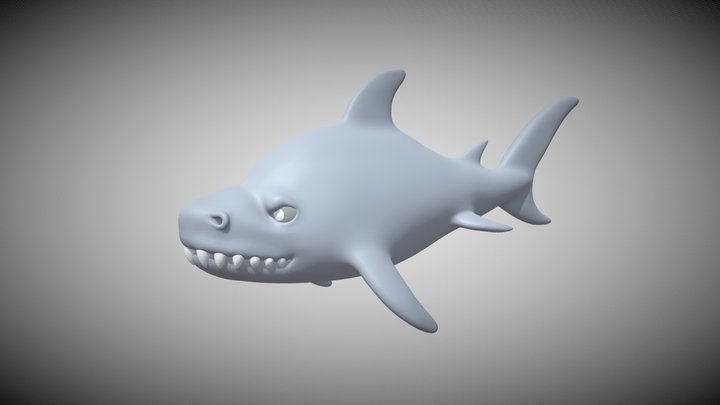 Shark_blanchsb 3D Model