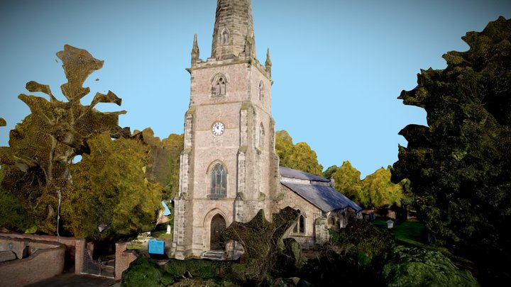 Whetstone Church Leicester 3D Model