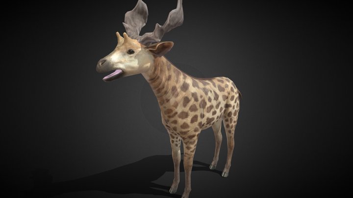 Sivatherium 3D Model