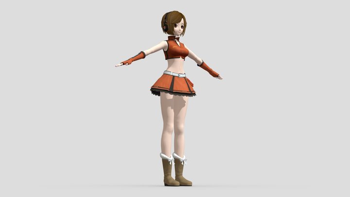 Sakine Meiko PDFT – Free 3D Model STL