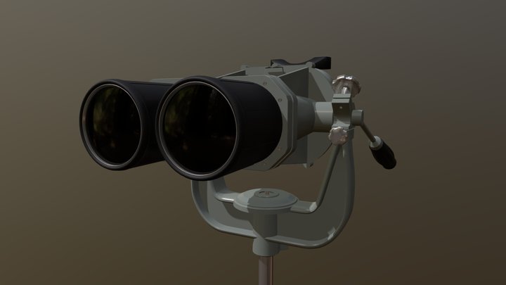 ship binoculars 3D Model