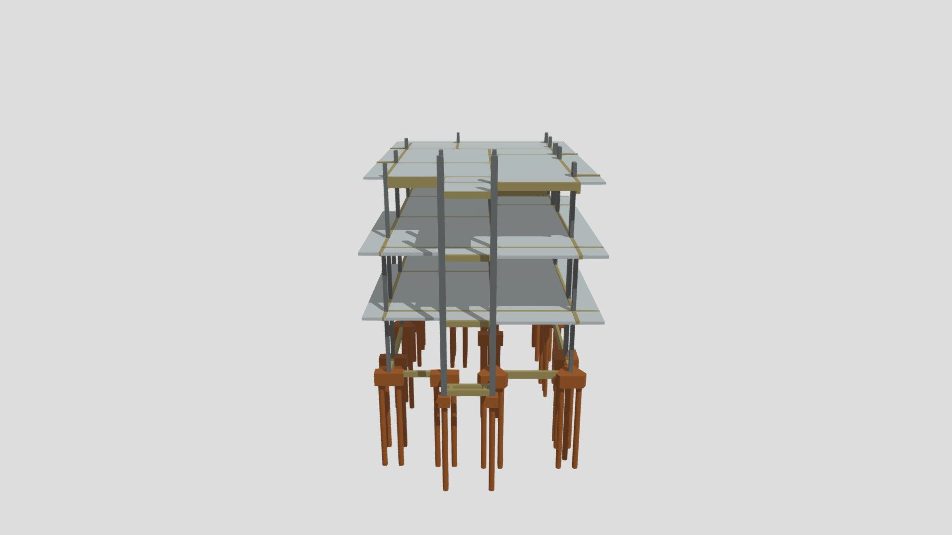 Maquete Eletrônica Estrutural - Henrique — Sketchfab embed 3D viewer