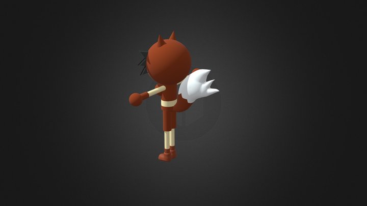 Fekio The Fox 3D Model