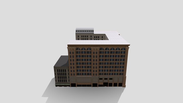 Building in LA 3D Model