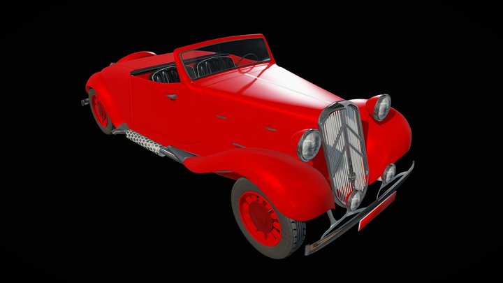 Citroen car 3D Model