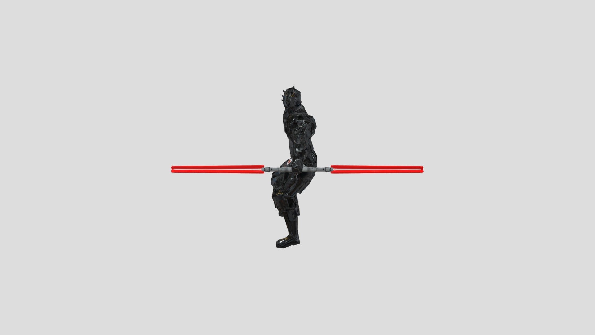 Darth Maul — Sketchfab embed 3D viewer