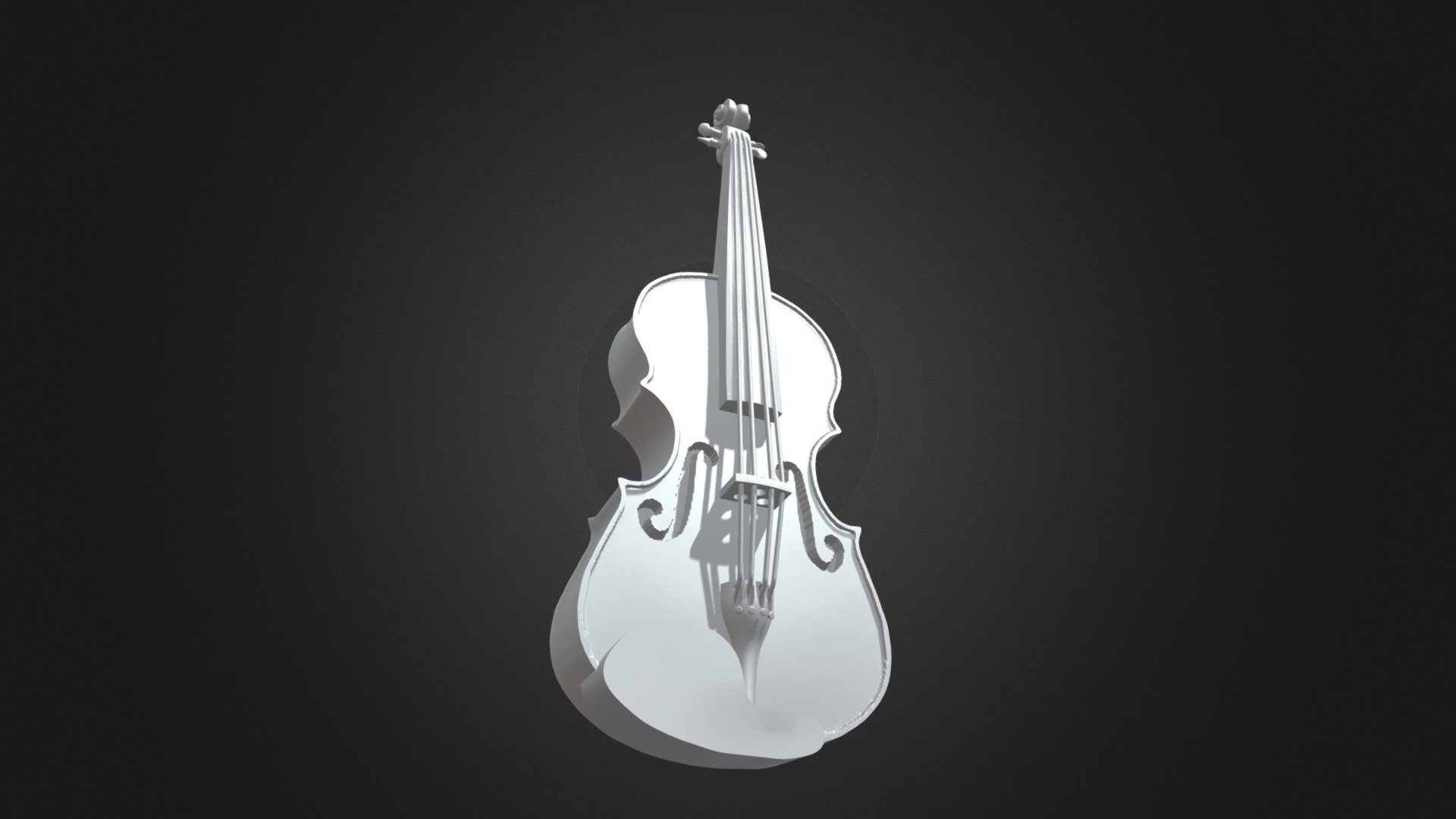 Violin for 3d print Buy Royalty Free 3D model by kaptenR [3590660