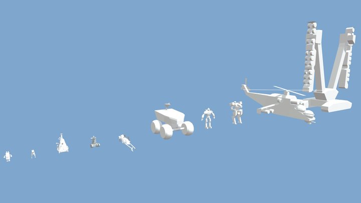 XYZ - HW Blocking- First ten 3D Model