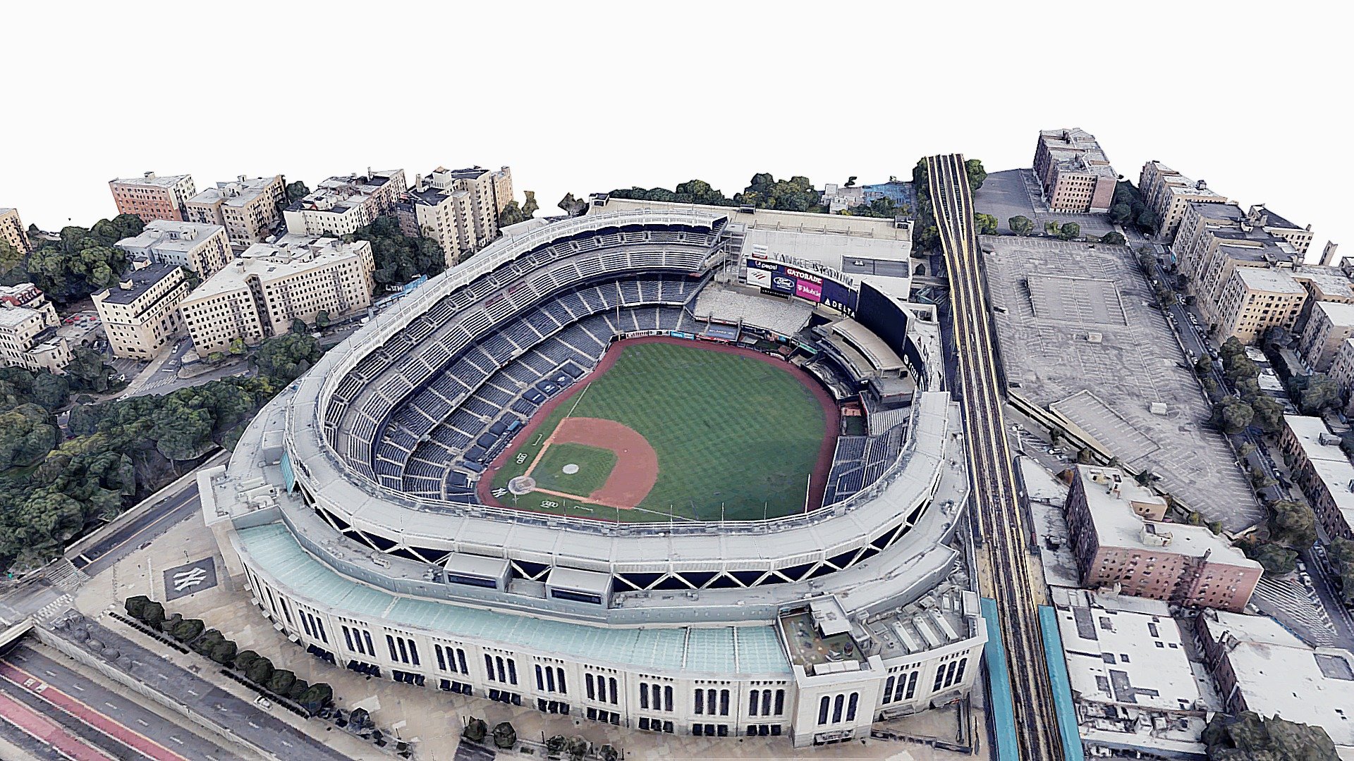 Yankee Stadium - 3D model by SENSIET (@asensio) [35916b5]