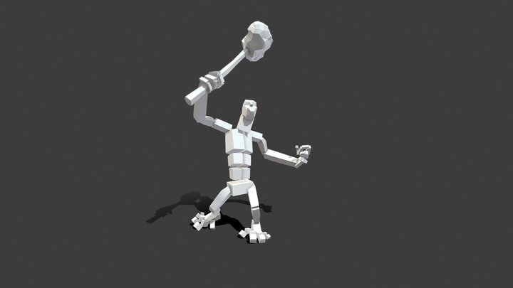 6 Hunter Ogre 3D Model