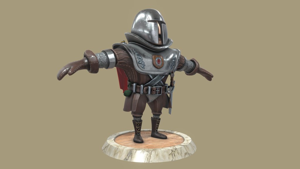 Stylized Paladin - Character Design