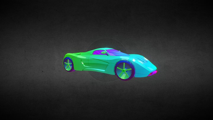 Miami Marussia 3D Model