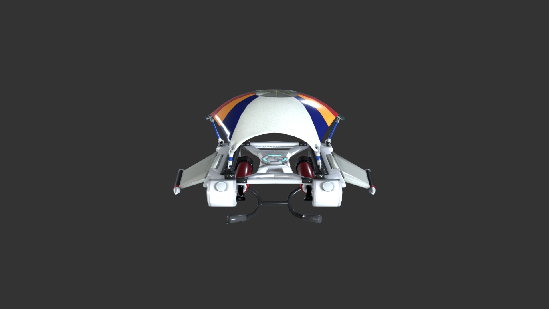 Fighter Kite Glider 3D model by Fortnite Skins (fortniteskins