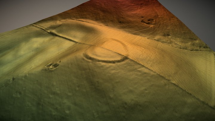 Castle Hill Camp, Northumberland (UK) – Modelo 3D gratuito STL