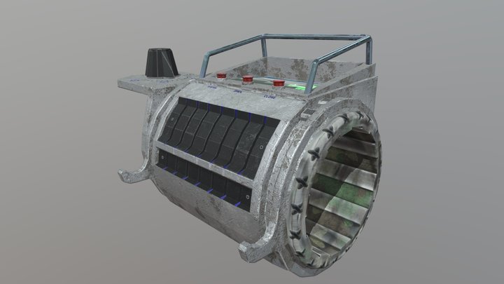 Pip-Boy-3000 3D Model
