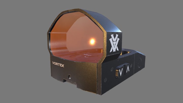 Venom Red Dot Sight-3 MOA 3D Model