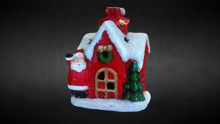 Christmas house 3D Model