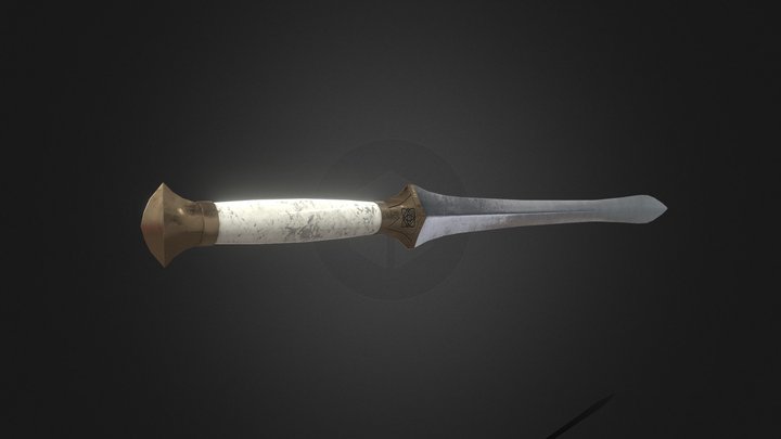 Elven Longsword 3D Model
