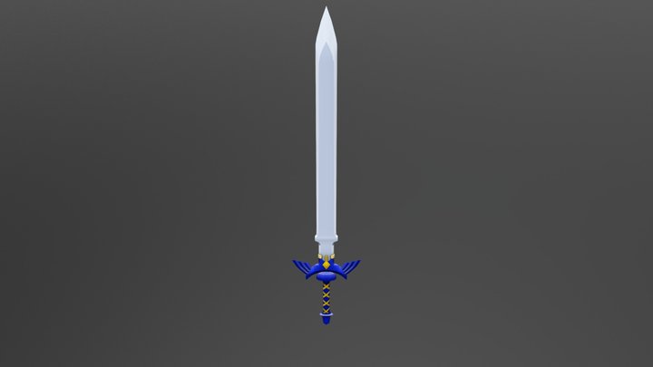 Master Sword 3D Model