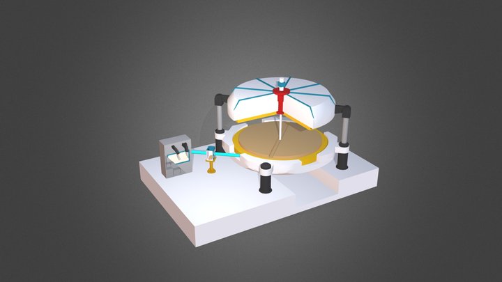 旋轉加速器0909 3D Model
