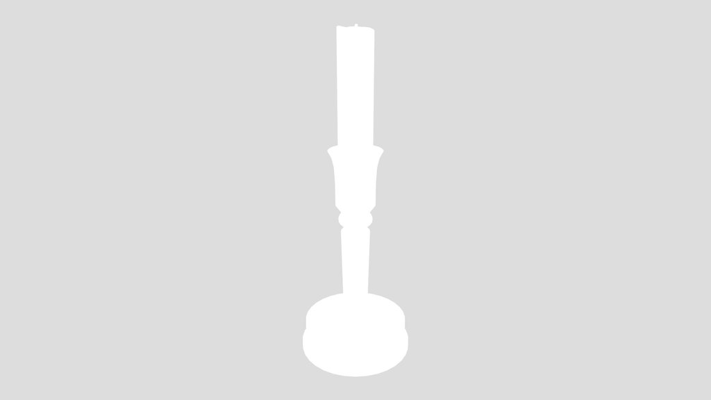 Silver Candle Holder