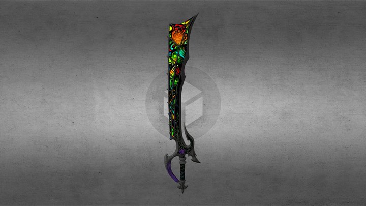 Izanami Sword 3D Model