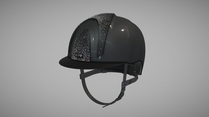 _ 3d model: E-Light Helmet 3D Model