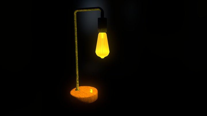 Edison Lamp 3D Model