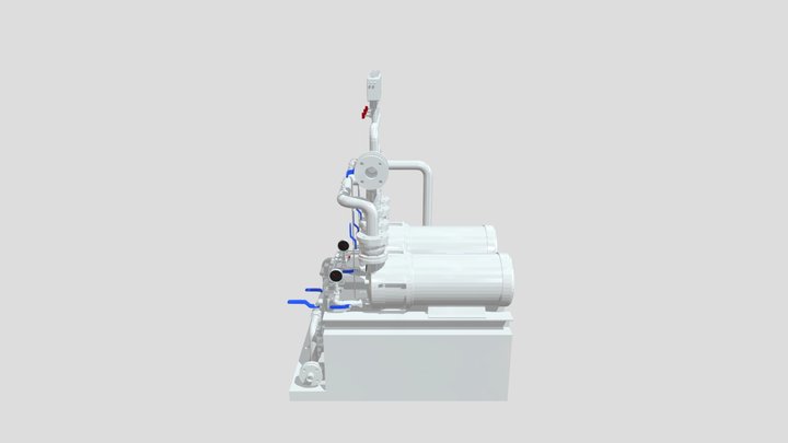水泵 3D Model