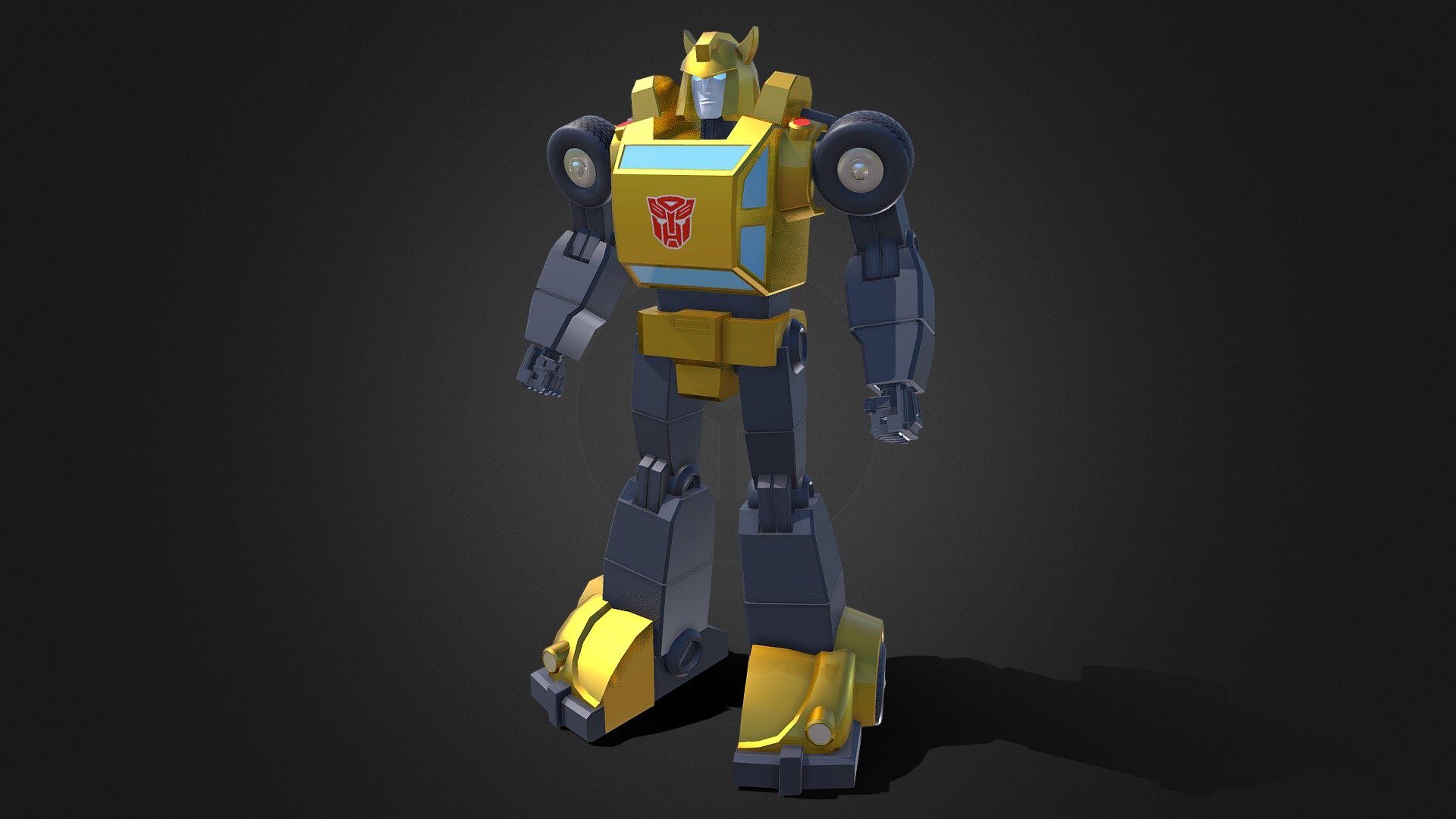 Classic Pretender Bumblebee - 3D model by UTF2005 [3598a87] - Sketchfab