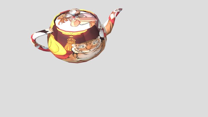 1105448035_傅文繪_my teapot 3D Model