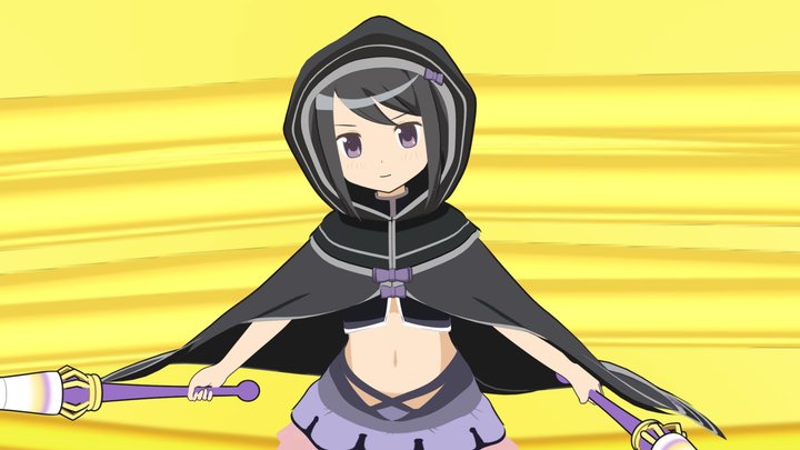 黒江(kuroe) 3D Model