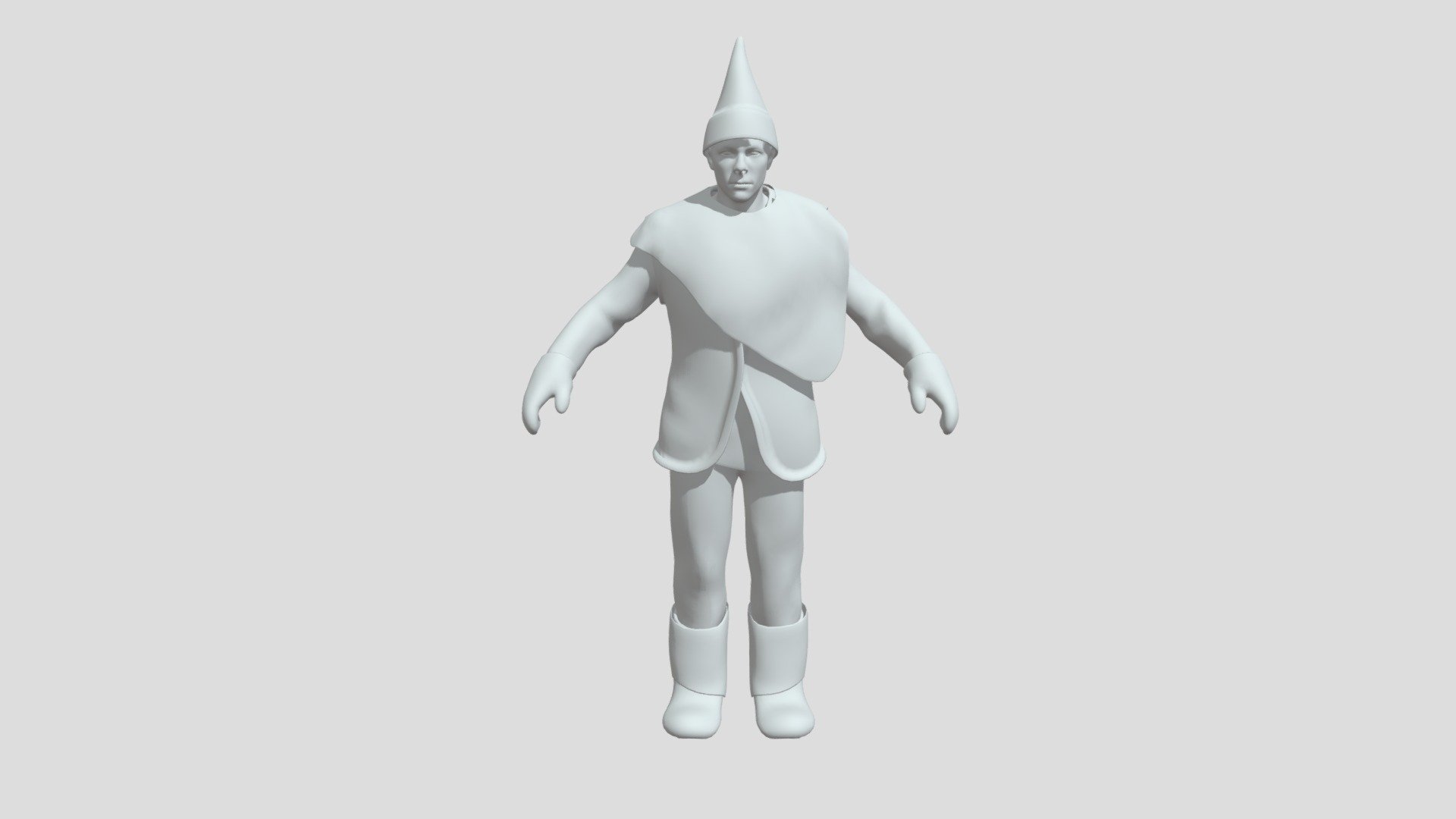 Blå nisse (Blue elf) - Download Free 3D model by Robin.Mikalsen ...