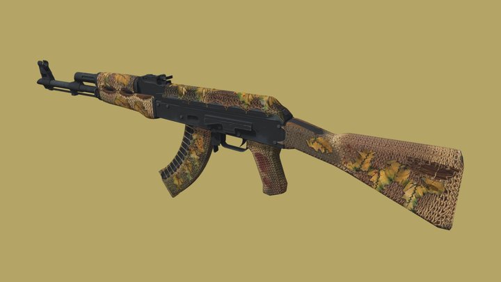INARM: AK-47 Game 3D Model
