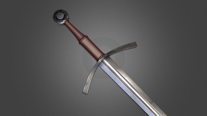 Medieval Longsword Type XVIa – Modèle 3D gratuit STL