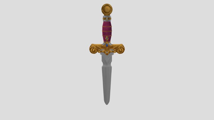 [Student Work] Dagger 3D Model